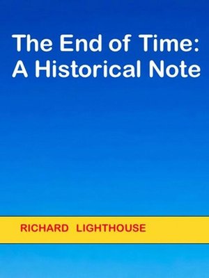 cover image of The End of Time